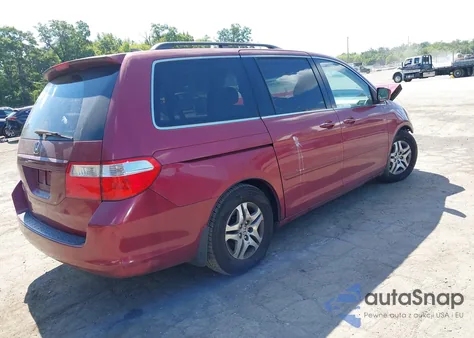 2006 Honda Odyssey Ex из США, поврежденный, VIN 5FNRL38406B401260